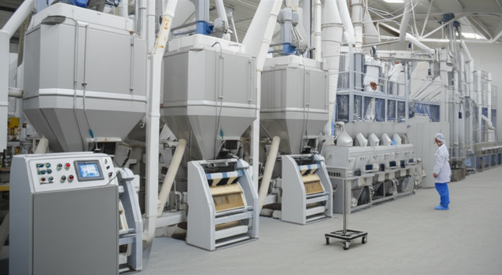 現代化碾米設備