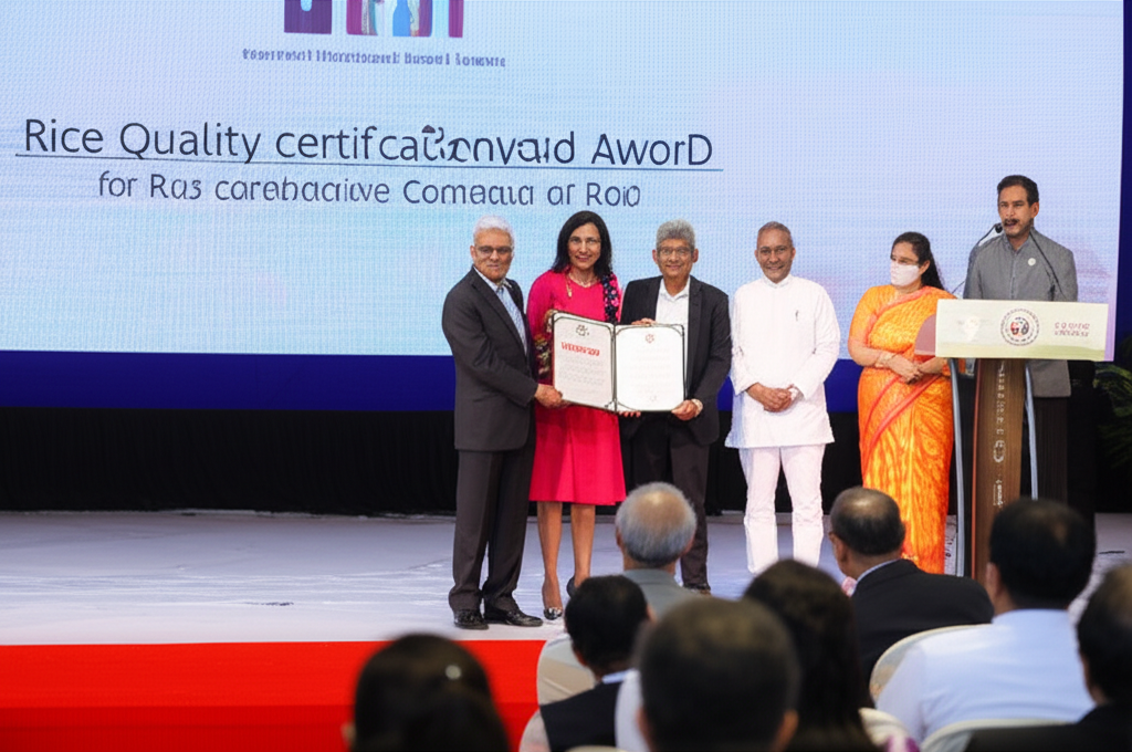 榮獲優良米廠認證